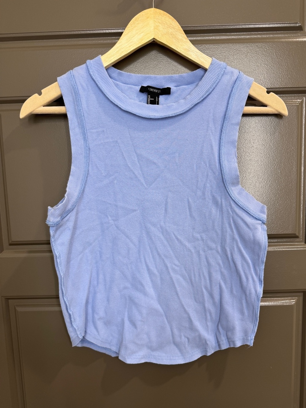 Forever 21 Light Blue Tank Top